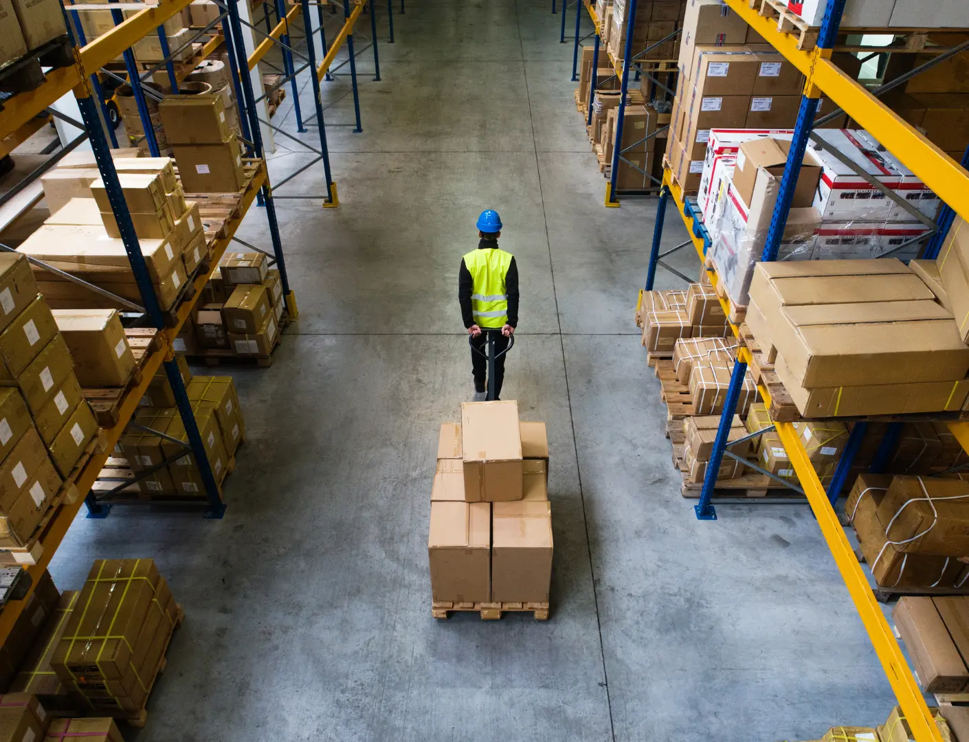 Audit-ready frozen storage facility exterior with loading dock access